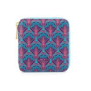 Liberty London Patch Iphis Small Square Zip Wallet, Multicolor Neiman Marcus